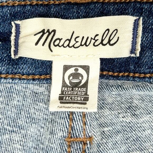 Madewell The Curvy Perfect Vintage Manford Wash Instacozy Jeans Size 24 - Picture 12 of 13